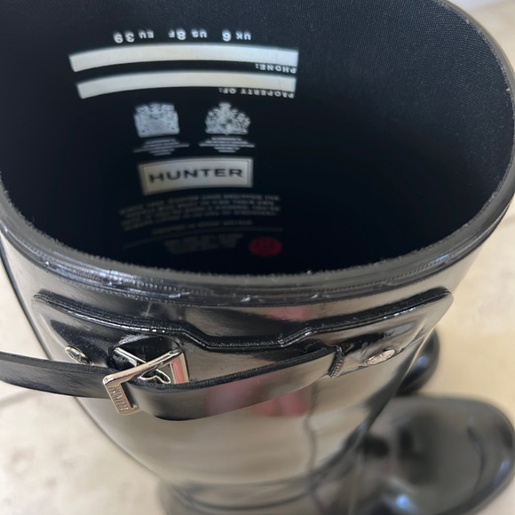 Practically new Hunter boots - Picture 4 of 5